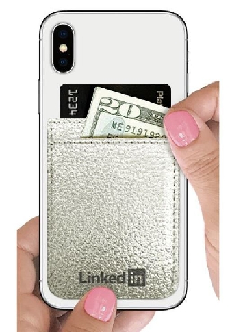Luxury Ideco Faux Leather Phone Pocket